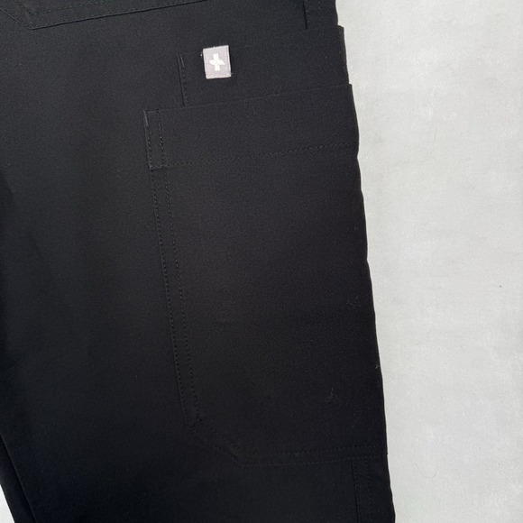 FIGS Technical Collection Red Scrub Pants Small Drawstring - Picture 3 of 15